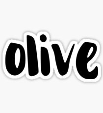 olive Sticker