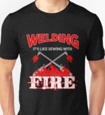 Welding Fire T shirt Unisex T-Shirt