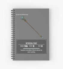 Bethesda Staff Spiral Notebook