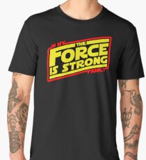 The force is strong... Retro Empire Edition Men's Premium T-Shirt