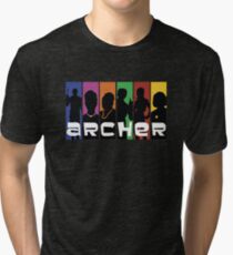 Archer - The worlds greatest spy Tri-blend T-Shirt