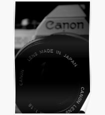 Canon AE-1 Poster