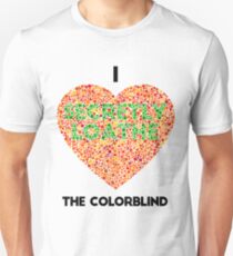 Color Blind T Shirts Redbubble