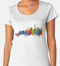 Santorini Skyline Women's Premium T-Shirt