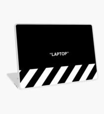 OFF-WHITE Inspired Simple Wording Illustration Laptop Skin