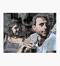 Drinks by the beach Photographic Print