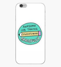 "Took Notes Greatfully" Little Achievements iPhone Case