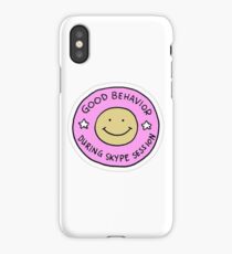 "Good Skype Behavior" Little Achievements iPhone Case