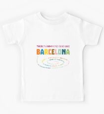 There's no where else like Barcelona Kids Tee