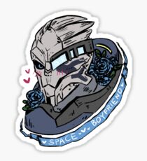 garrus vakarian: space boyfriend Sticker