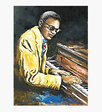 Study of Ray Charles Photographic Print