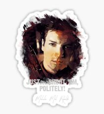 Captain Mal - Celebrating 15 years of FIREFLY Sticker