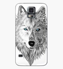 Funda/vinilo para Samsung Galaxy El lobo blanco