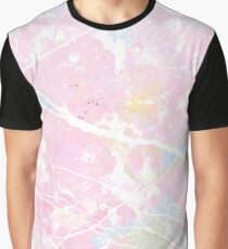 Pastel Candy Pollock Marble Graphic T-Shirt