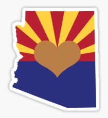 Arizona State Love Sticker