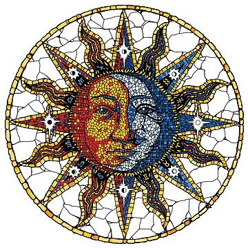 Celestial Sun Sticker