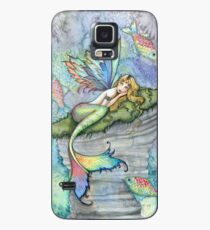 Leaping Carp Mermaid Fantasy Art Art by Molly Harrison Case/Skin for Samsung Galaxy