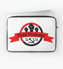 Paid Protester Laptop Sleeve