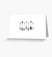 Be Brave Little Arrow Greeting Card