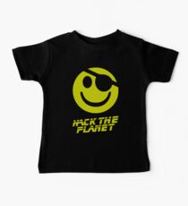 Camiseta para bebés Hack the Planet !!!