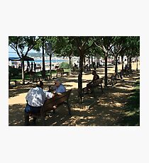 Conversation. Photographic Print