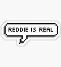 IT 'Reddie is Real' Speech Bubble Print Sticker