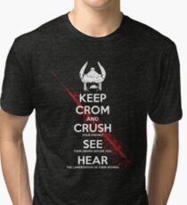 KEEP CROM Tri-blend T-Shirt