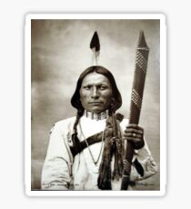 White Hawk Sticker