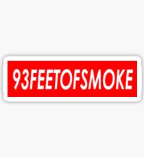 93FEETOFSMOKE Sticker