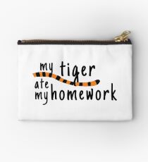 My Tiger Ate My Homework-Calvin and Hobbes Studio Pouch