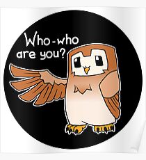 Who? Poster