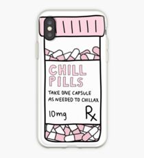 take a chill pill iPhone Case