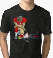 Kap knee Trump shirt Tri-blend T-Shirt