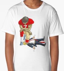 Kap knee Trump shirt Long T-Shirt