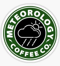 Meteorology Coffee Co Sticker