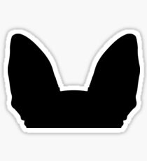 Hundeohren Sticker