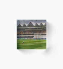 Basin Reserve Cricket Acrylic Block