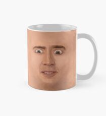 Creepy Cage Face Classic Mug
