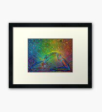 bandhasana digital - 2014 Framed Print