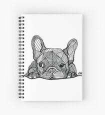 French Bulldog Puppy Spiral Notebook