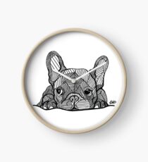 French Bulldog Puppy Clock