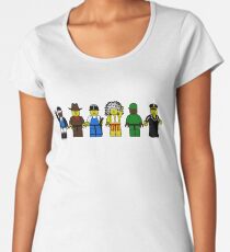 BRICK MEN VILLAGE PEOPLE- Camp Spoof Design Women's Premium T-Shirt