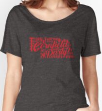 Turn this Nebraska Cornfield into a Party Women's Relaxed Fit T-Shirt