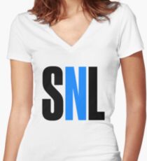 SNL Women's Fitted V-Neck T-Shirt