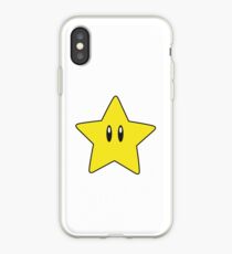 Vinilo o funda para iPhone Yellow Mario Star - Edición limitada