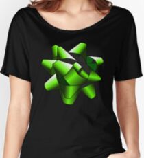 Green Present Bow Women's Relaxed Fit T-Shirt
