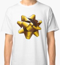 Gold Present Bow Classic T-Shirt