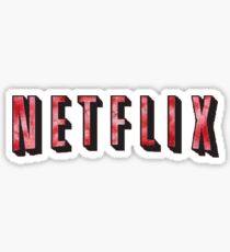 Netflix Tie Dye Sticker