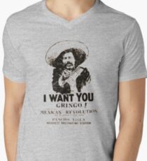 GRINGOS ALERT Men's V-Neck T-Shirt