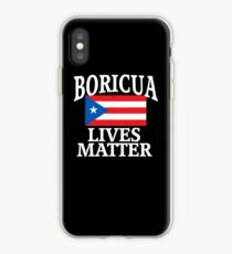 BORICUA LIVES MATTER Puerto Rico iPhone Case